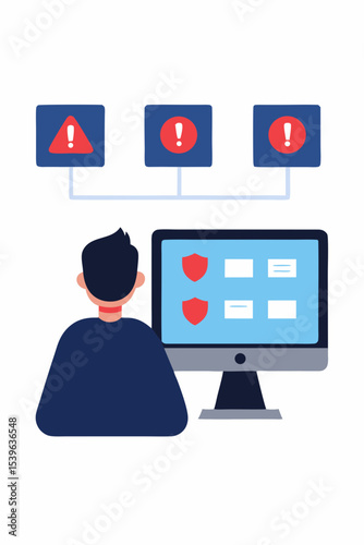 System Security Monitoring Real-time Alerts and Data Protection
