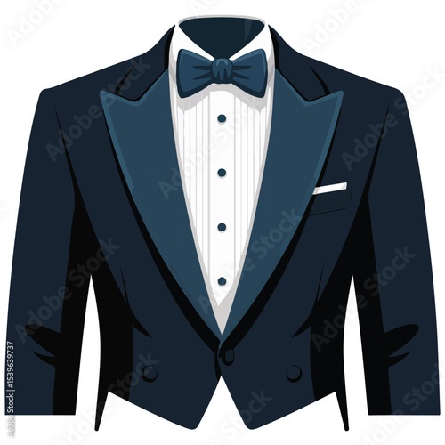 bow tie icon flat style isolated vector illustration on white