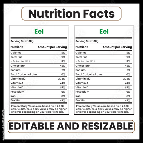 eel nutrition facts

eel fish nutrition

fish nutrition facts

seafood nutrition label

eel nutrients

eel health benefits

eel nutrition info

