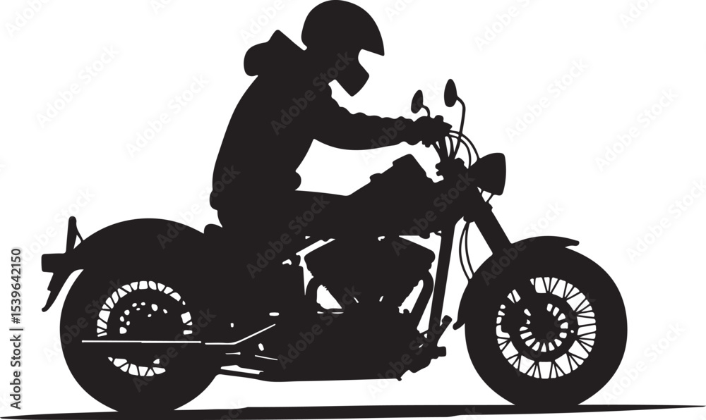 Fototapeta premium motorcycle rider silhouette, bike, motorcycle, silhouette, vector, motorbike, motocross, sport, bicycle, motor, biker, illustration, rider, race, speed, child, cross, extreme, transport, riding, jump,