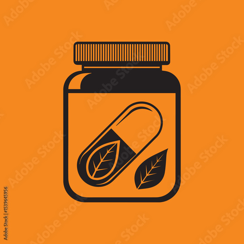 food supplement vector icon