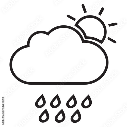 weather rain icon