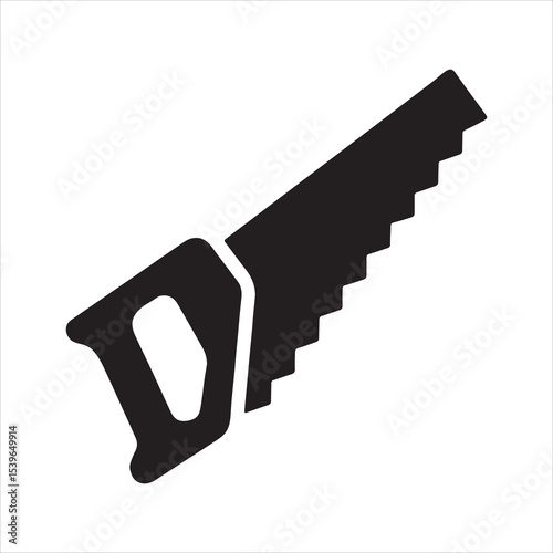 Detailed illustration of a circular saw blade