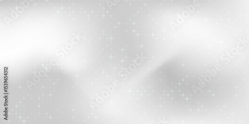 Silver foil background with metal mirror texture. eps 10