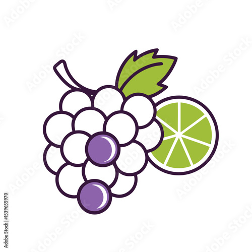 grape-soutline-vector-icon---whole-and-sliced-fres.eps