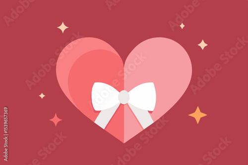 Heartfelt Gift A Romantic Valentine's Day Heart Design