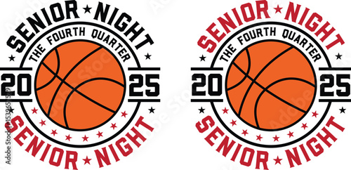 2025 Senior Night The Fourth Quarter Basketball Celebration