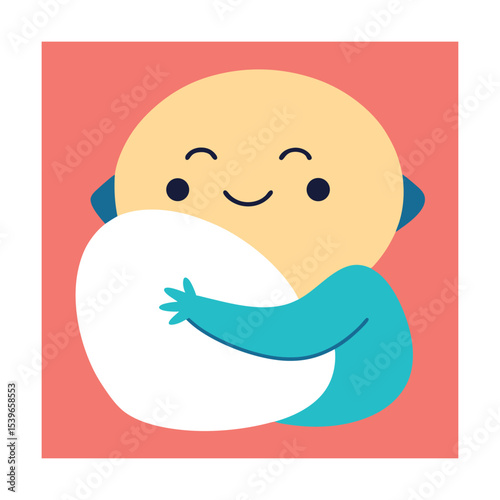 Emoticon Hugging Pillow for Comfort