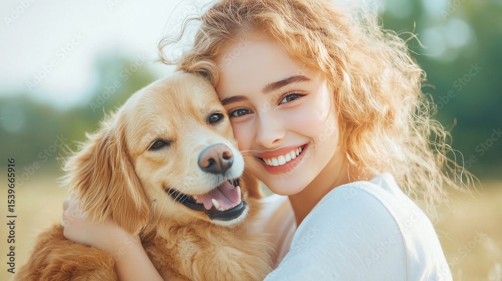 A pet influencer capturing a playful moment with their dog A pet influencer capturing a playful moment with their dog