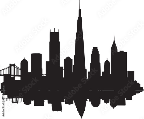 San Francisco city silhouette