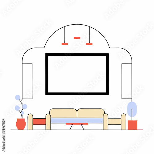 modern living room