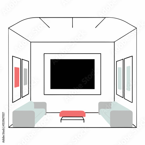 modern living room