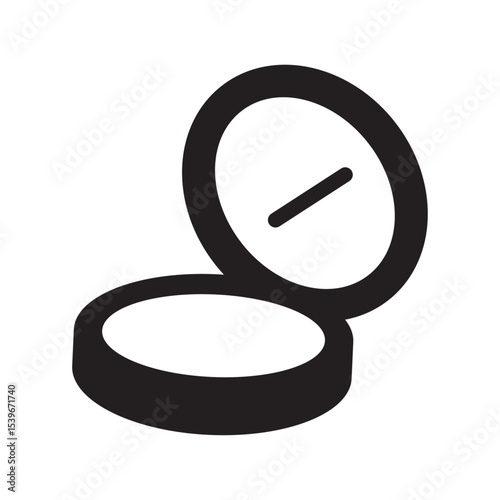 compact powder case icon 
