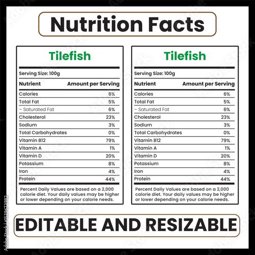 Tilefish nutrition

Tilefish nutrition facts

Tilefish health benefits

Tilefish calories

Tilefish protein content

Tilefish omega-3 fatty acids

