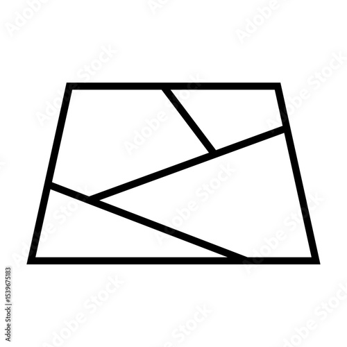 Map icon vector. Navigator illustration sign. Pin symbol. Location web icon. Navigation logo.