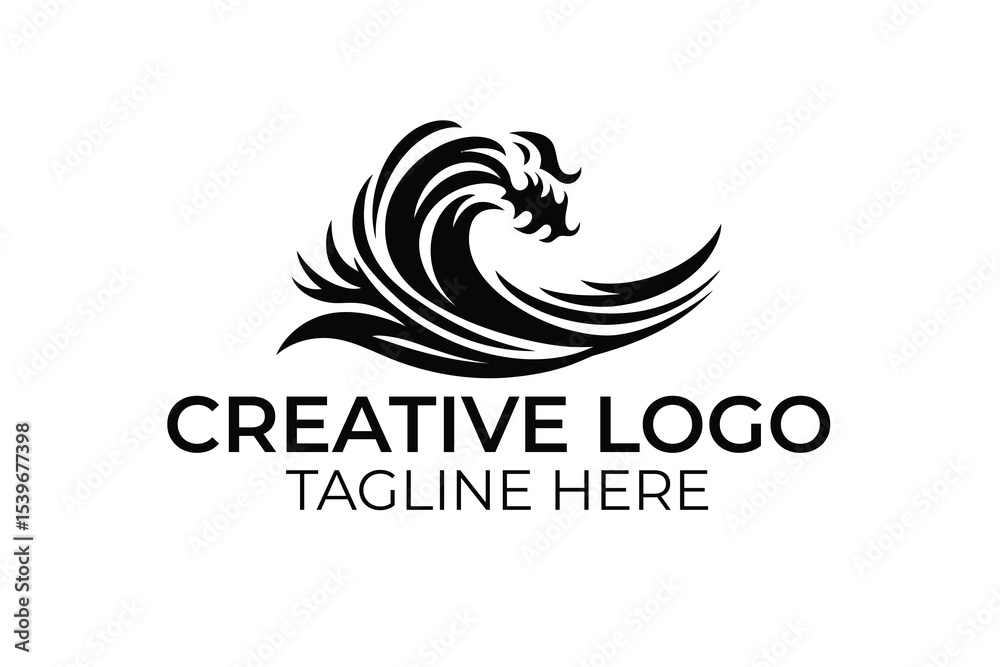 Fototapeta premium logo bird logo