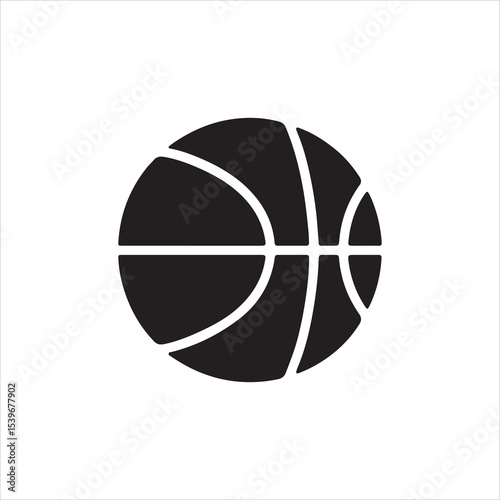 Colorful sports ball graphic design element