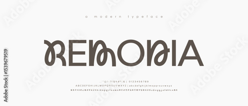 Beauty Luxury font alphabet logo. Experimental Sans Font, Minimal modern alphabet fonts. Typography minimalist urban digital fashion future creative logo font. decorative wedding vintage logos