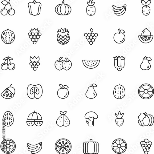 food and drink icons