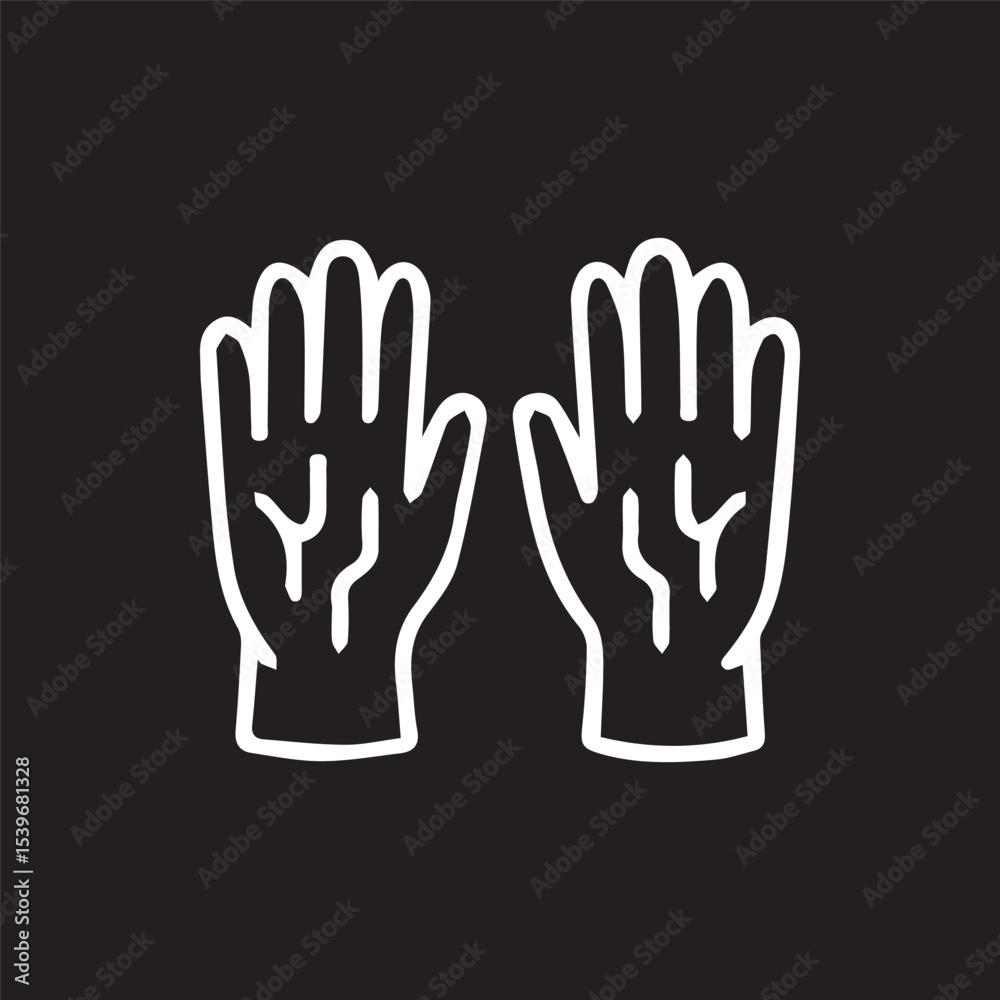 Obraz premium Hands Illustration Symbolic Representation of Giving and Receiving