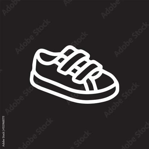 Stylish Kids Shoe with Velcro Straps a Comfortable Choice for Little Ones