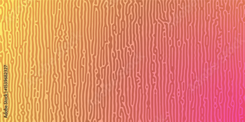 Abstract Turing organic wallpaper background. Linear design with biological shapes. Organic lines in Memphis. 260Turing reaction diffusion monochrome seamless pattern with chaotic motion.