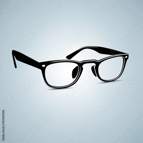 vector glasses icon vector illustration 