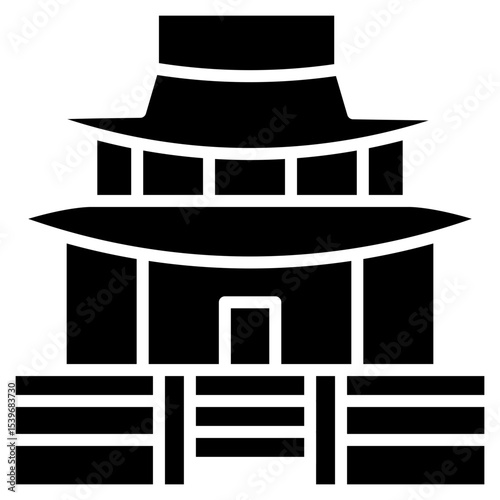 Palace glyph icon