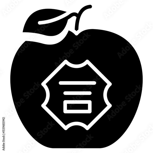Orange glyph icon