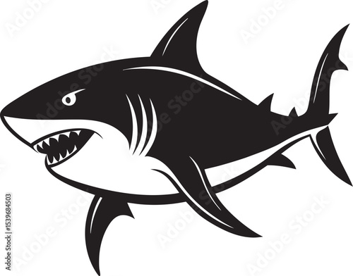 shark vector illustration