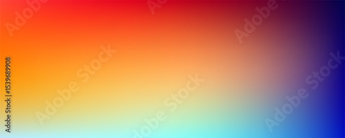 soft gradient background blending red, orange, cyan, and blue tones for modern digital design use.