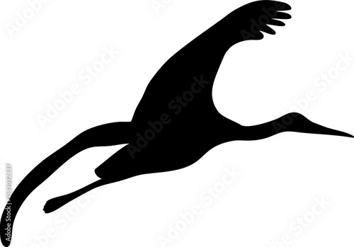 한국적인 상징 전통적 실루엣 검정색 학