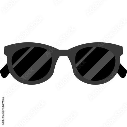 Sunglasses Flat Illustration