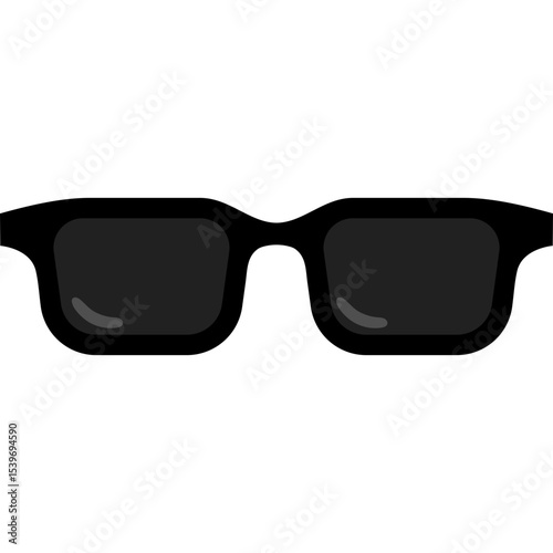 Sunglases Flat Illustration
