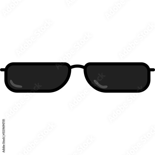 Sunglases Flat Illustration