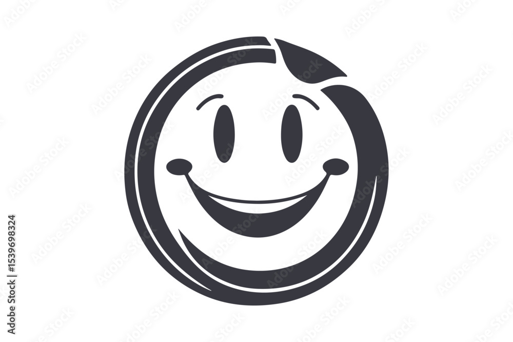 Fototapeta premium happy smiley face