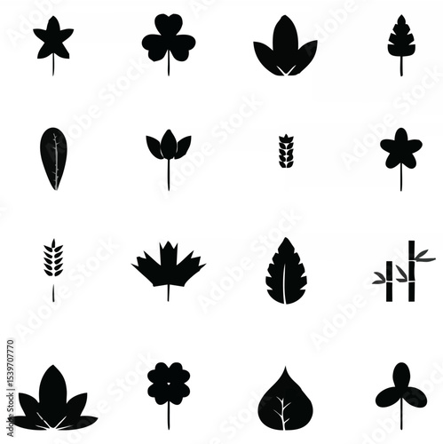 Leaf icon set.eps
