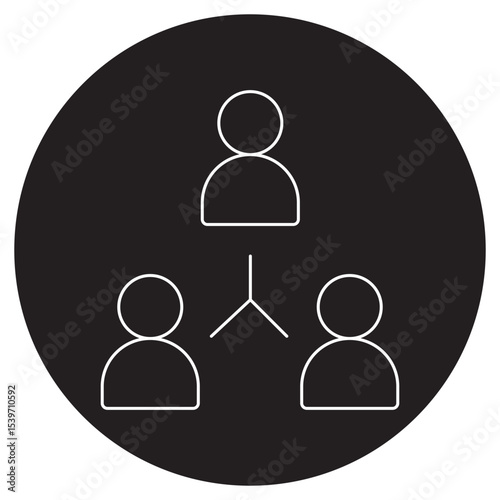 Network icon, Seamless Connectivity for Smarter Systems, Building Bridges The Power of Network Infrastructure, vector