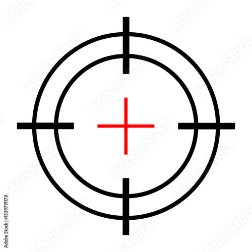 Target icos .Precision Target Icon. Bullseye, Focus, Crosshair, Reticle, Viewfinder. Sharpshooting Icon. Bullseye Target, Precision Reticle.
