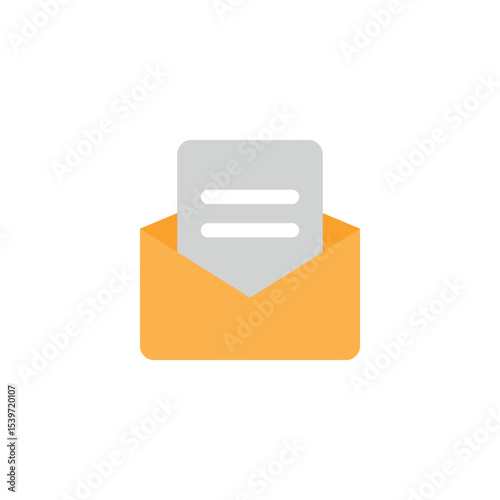 Mail Open with Letter