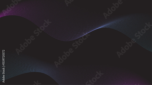 gradient blue and pink Abstract lineal shape background