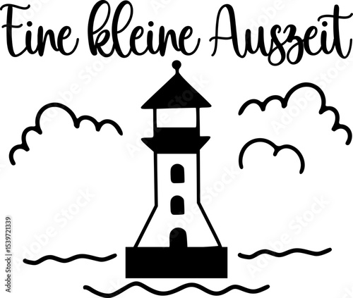 Maritim, Sommer, Möwen , Moin, Leuchtturm, Meer, Eine kleine Auszeit.