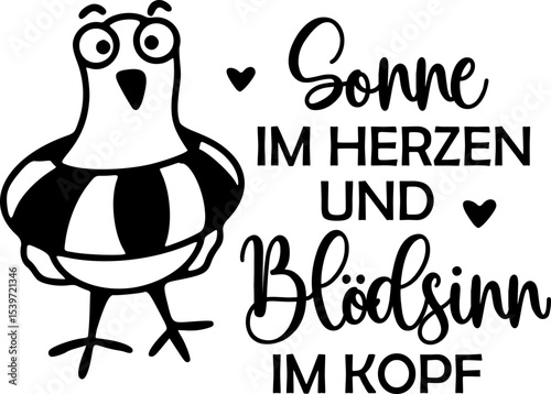Maritim, Sommer, Möwen , Moin, Leuchtturm,Sonne im Herzen und Blödsinn im Kopf.
