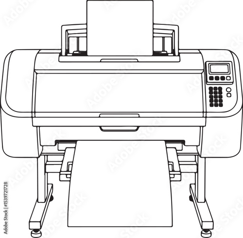 High-Resolution Large Format Printer Professional Printing Solution
