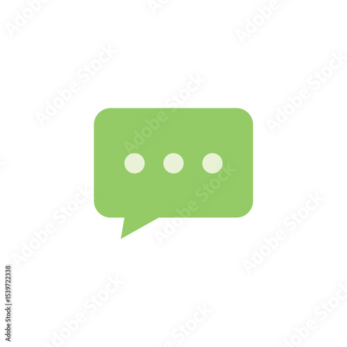 Green Chat Icon