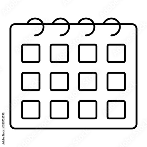 Finance Calculator outline icon