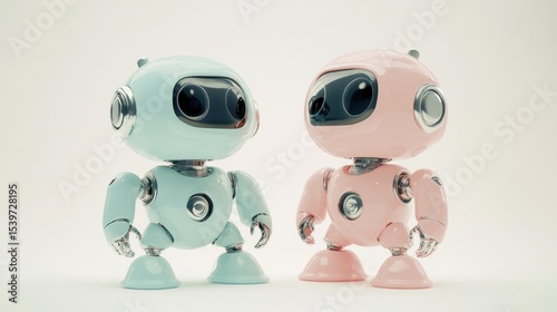 three robots in the form