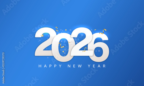 2026 Happy New Year celebration design