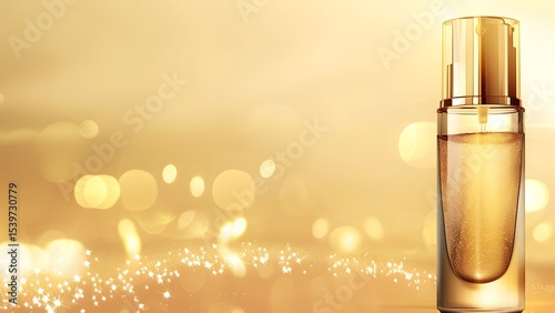 golden christmas lights
