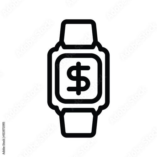 Dollar sign icon